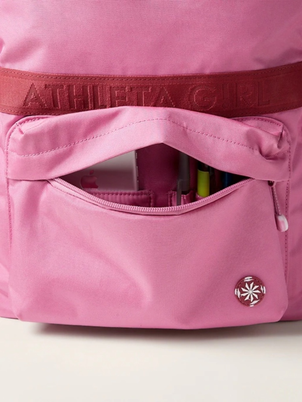 Athleta Girl $65 Limitless Backpack Color Maritima Pink - Picture 14 of 14
